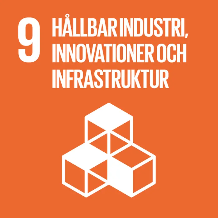 9. Hållbar industri innovationer och infrastruktur